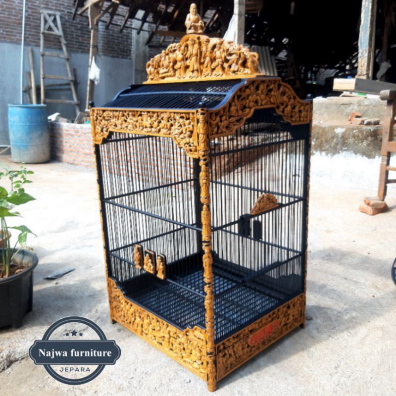 SANGKAR JATI SANGKAR UKIR JEPARA LUXURY HIG QUALITY