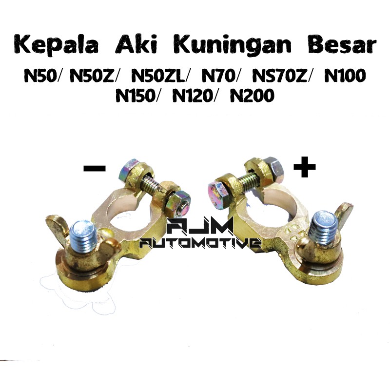 Kepala Aki Besar Terminal Aki Mobil Kuningan