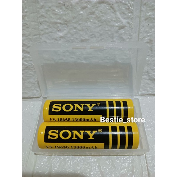 BATERAI SONY 18650 13000mAh 4.2V 2pcs_SONY FLAT TOP