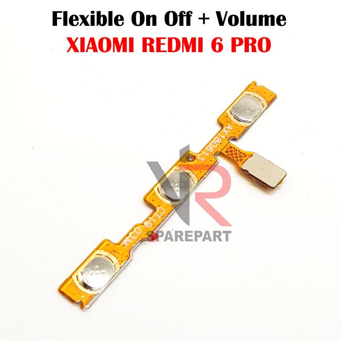 FLEXIBLE ON OFF XIAOMI REDMI 6 PRO / MIA2 LITE ON OFF + VOLUME