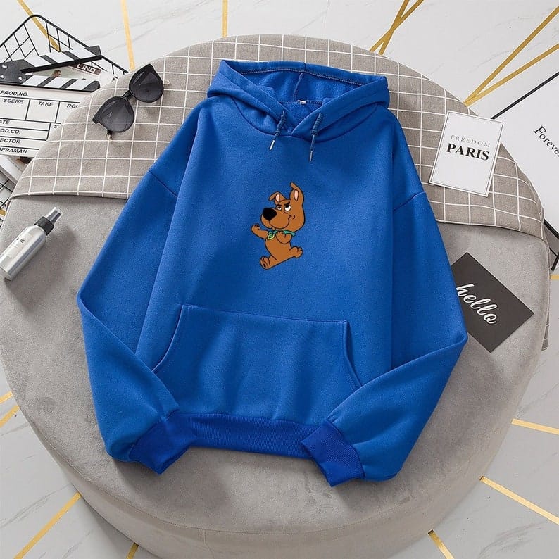 Jumper hoodie cute scooby Doo II Sweater Hoodie cute scooby Doo ( Pria &amp; Wanita )