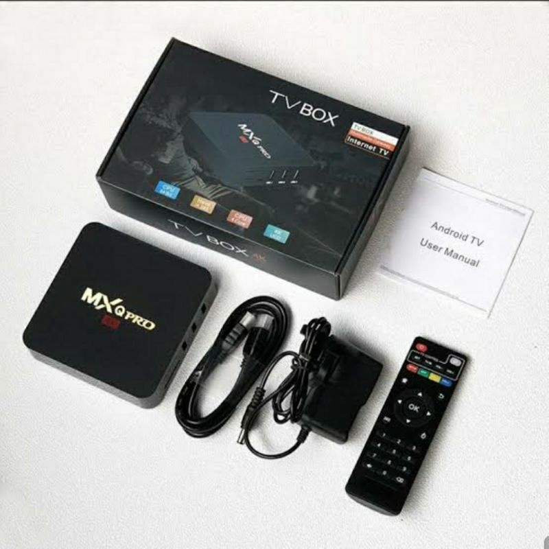 TV BOX Android TV Box MXQ PRO 5G 4K / Smart TV Bisa You Tube Netflik Set TV Box MXQ PRO 5G 4K Termurah