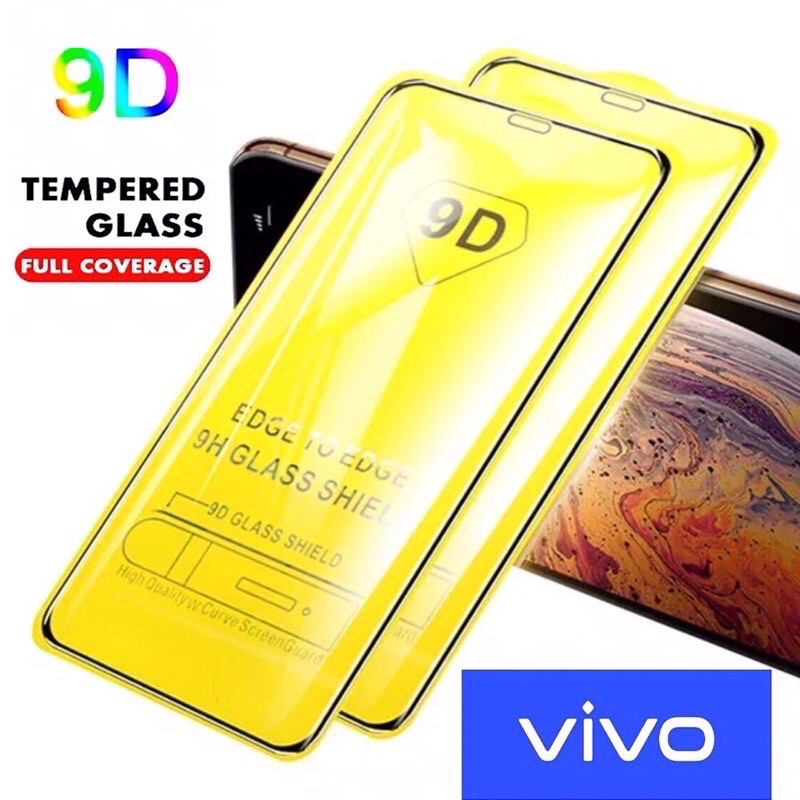 VIVO V7+/V15/V20/V20 PRO/V20SE/V21 4G/ Y 1S/Y12I//Y12S/Y53/Y55/Y75/Z1 PRO/X50/X50 PRO TEMPERED GLASS 5D/6D/9D FULL COVER