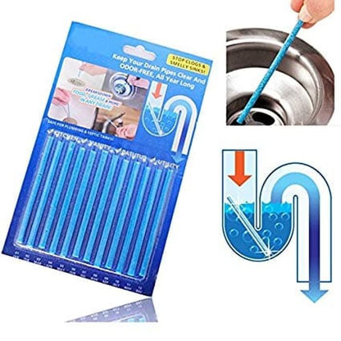 Sani Sticks Drain Cleaner Pembersih Saluran Pipa Air Mampet Pewangi