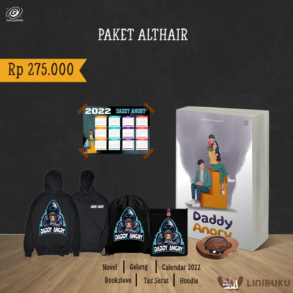 Ready Novel Daddy Angry - Karimatul Jannah-PAKET ALTHAIR