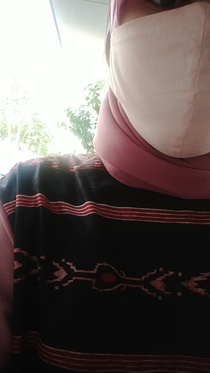 M-l-xl-xxl Batik Tunik Wanita Asj Sa Hrb026 Kenongo Pekalongan Sogan Tulis