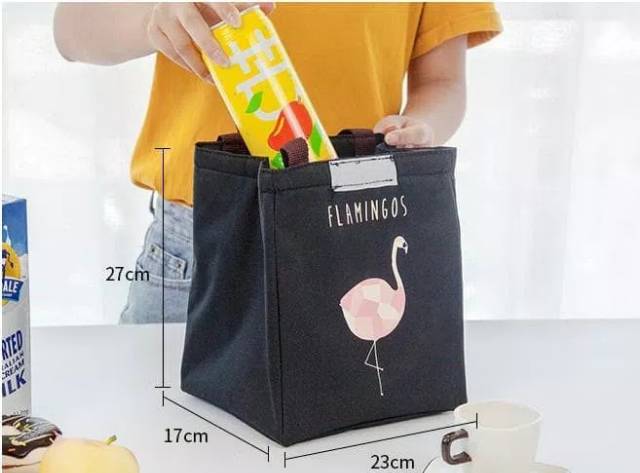 TM Lunch Bag Tas Bekal Makan Flamingo