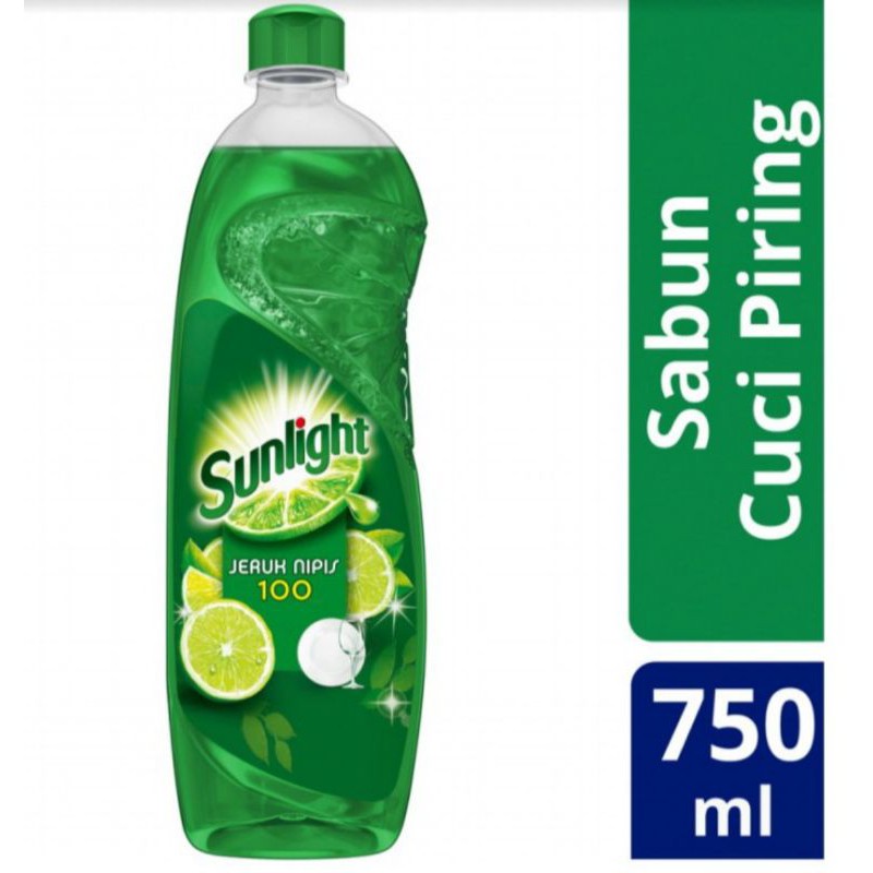 sunlight sabun cuci piring botol 750 ml