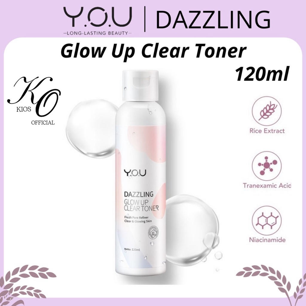 You Dazzling Glow Up Clear Toner 120ml