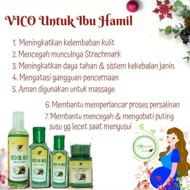 Sr12 Vco Untuk Ibu Hamil Dan Menyusui Memperlancar Asi Proses Persalinan Lancar Massage Oil Indonesia