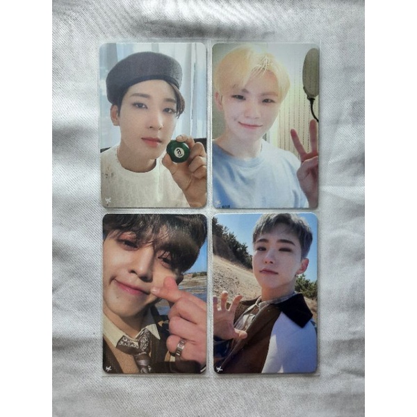 offer damage pc photocard album svt seventeen semicolon woozi path fts face the sun scoups