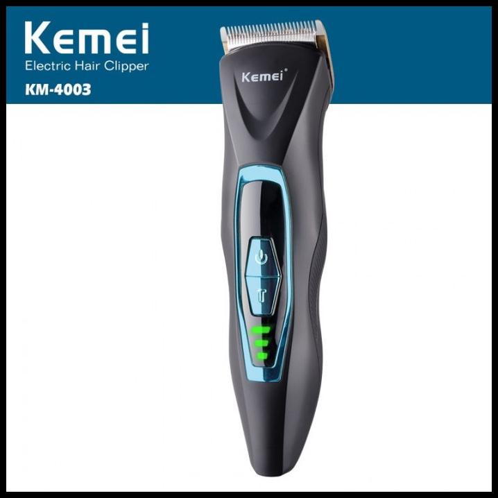 Kemei Km-4003 Waterproof Electric Trimmer Hair Clipper Beard Trimmer