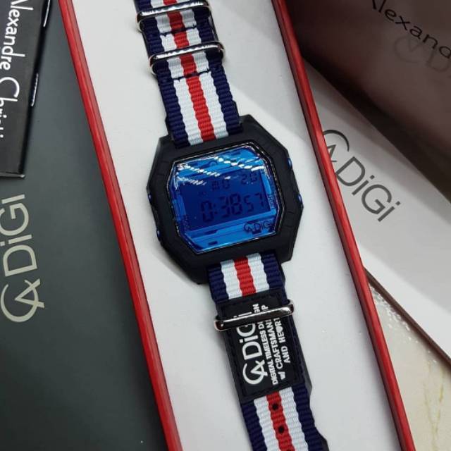 Jam Tangan Alexandre Christie Ac 9224 Bl Ac Digi Original Garansi Resmi 1tahun Indonesia