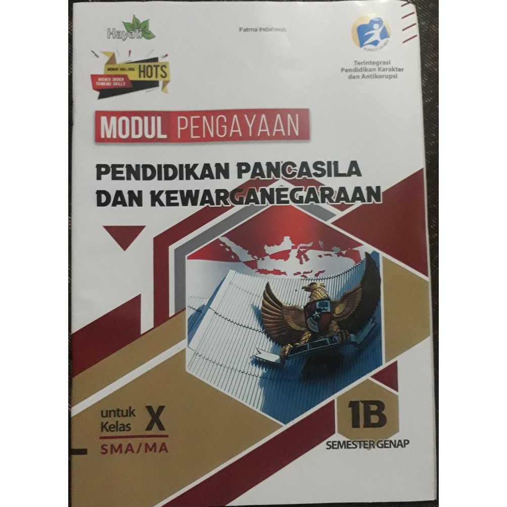 LKS PPKn Kelas 10 11 Semester 2 SMA/MA K13 Rev 2018-Hayati-Fatma