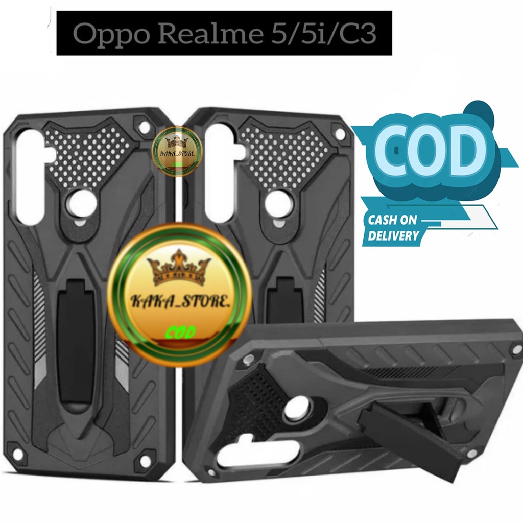 CASING REALME 5 /5i /C3 Casing/Hardcase Phantom Robot Kick Standing
