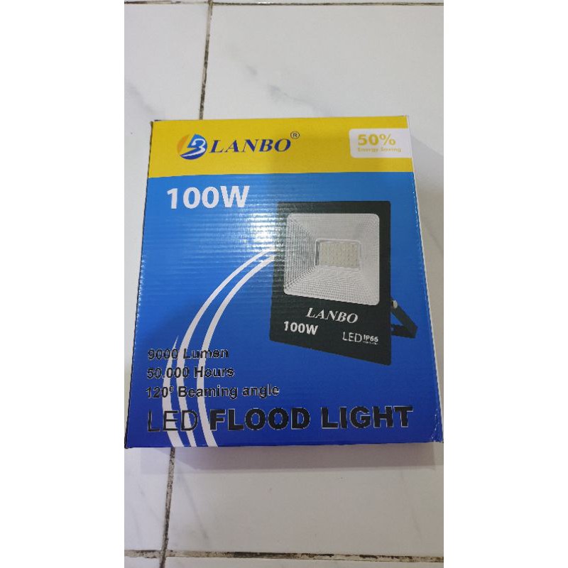 Floodlight led 100w. Kap sorot led 100w. Lampu tembak led 100w