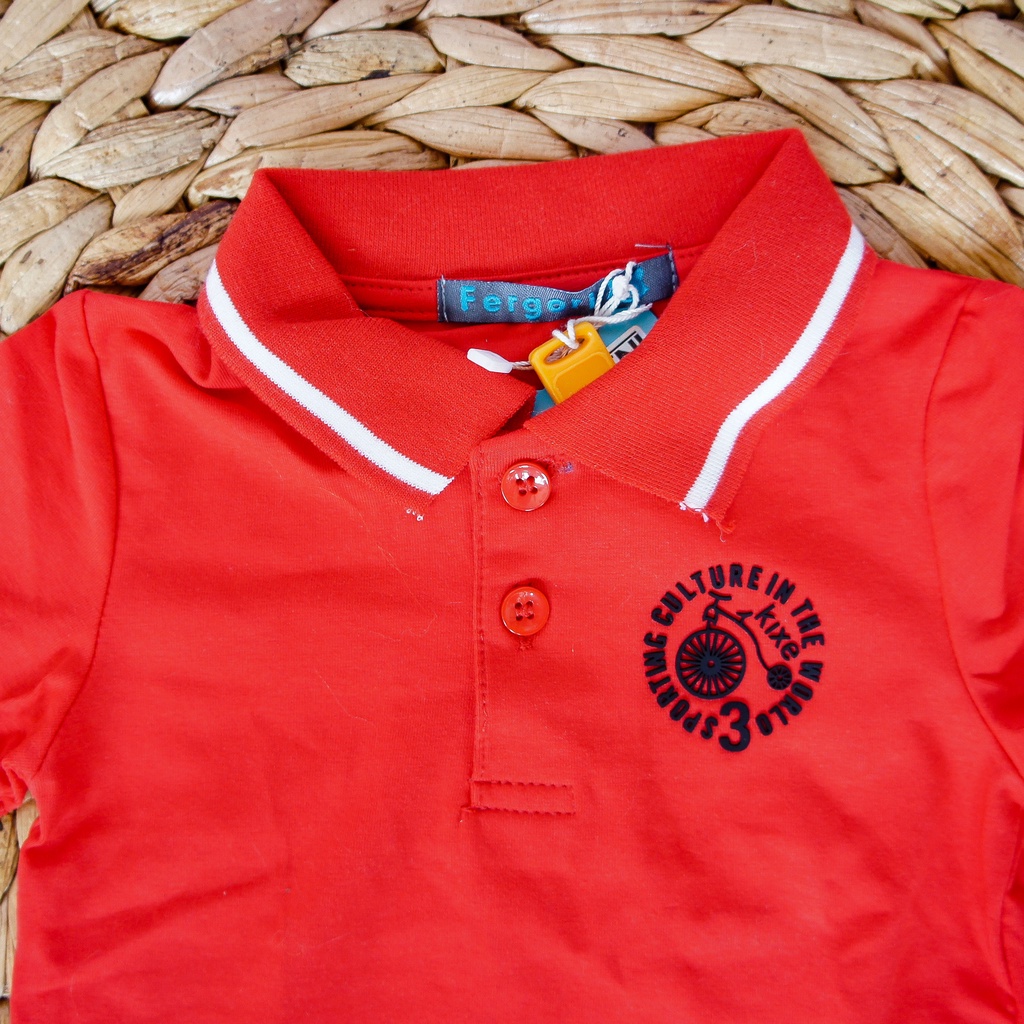 FERGORI Kaos Polo Anak Tangan Pendek 1429-1