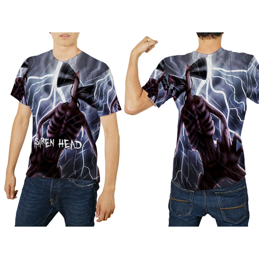 T-Shirt Kaos Fullprint SIREN HEAD 15