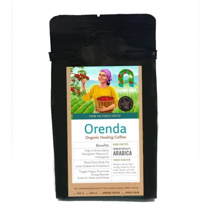 

H2J0U2J1U Organic Coffee/ Kopi Organik 200Gr Jakarta (Nomar-Orenda) HyYj