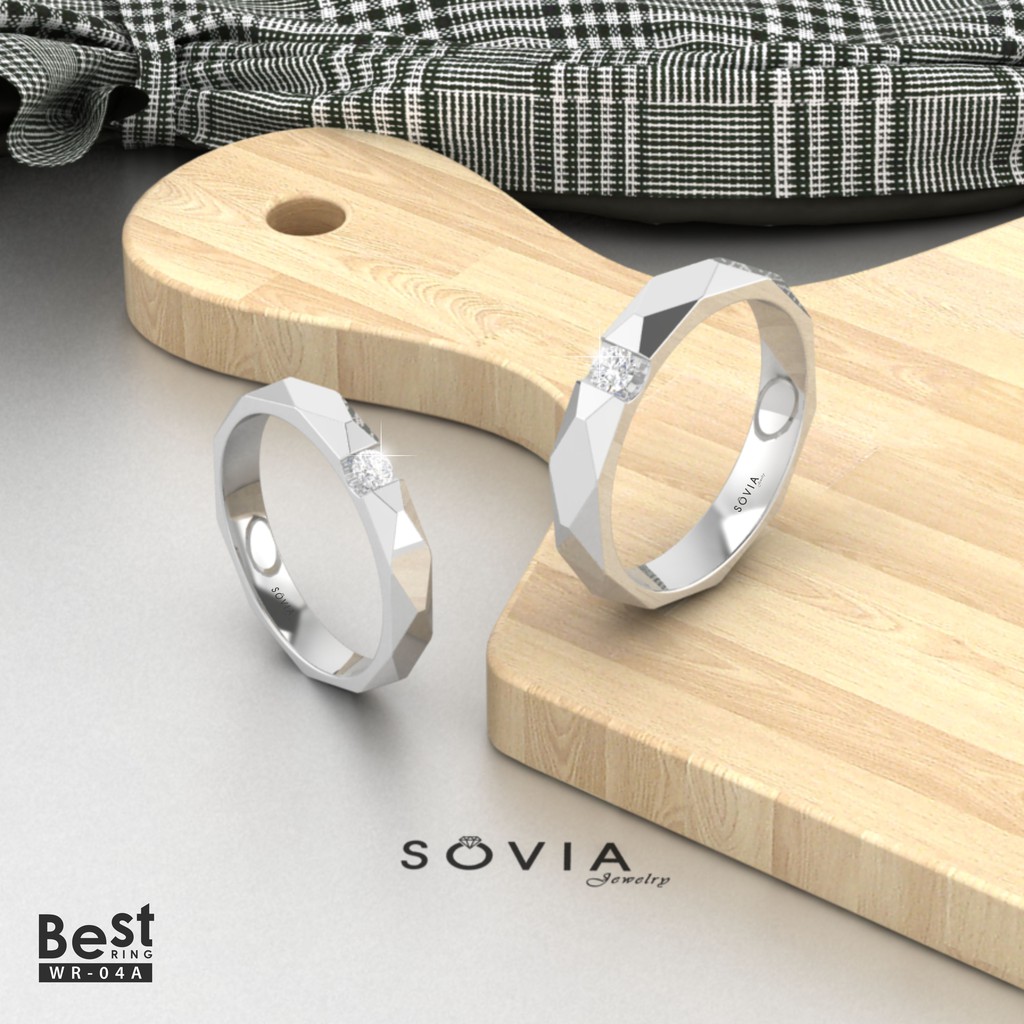 Cincin Lamaran Couple Platinum Emas Putih Kadar 10 Cincin Lamaran Couple Platinum Emas Putih Kadar 10
