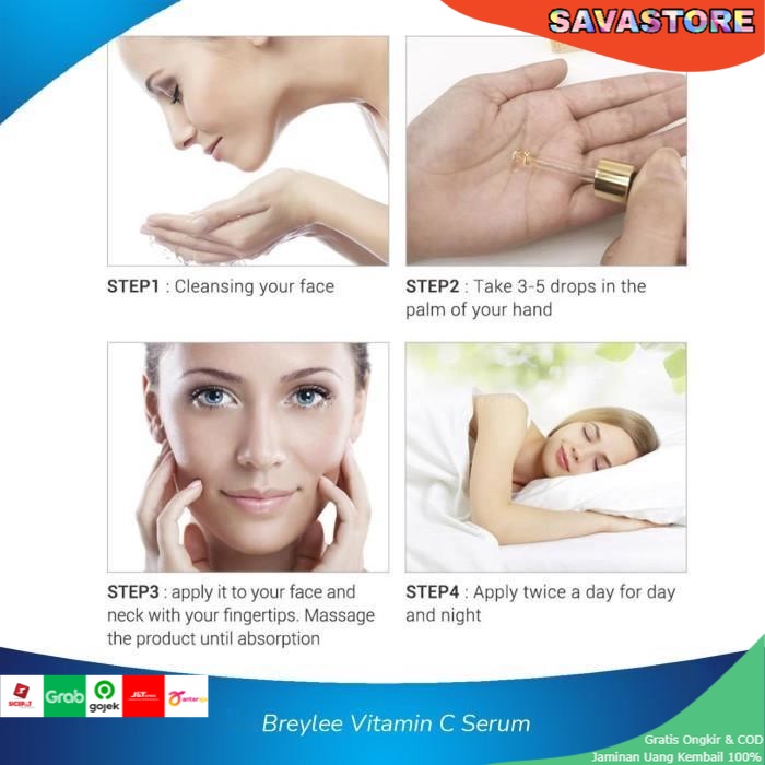 BREYLEE SERUM VITAMIN C / BREYLEE SERUM PERAWATAN PEMUTIH WAJAH