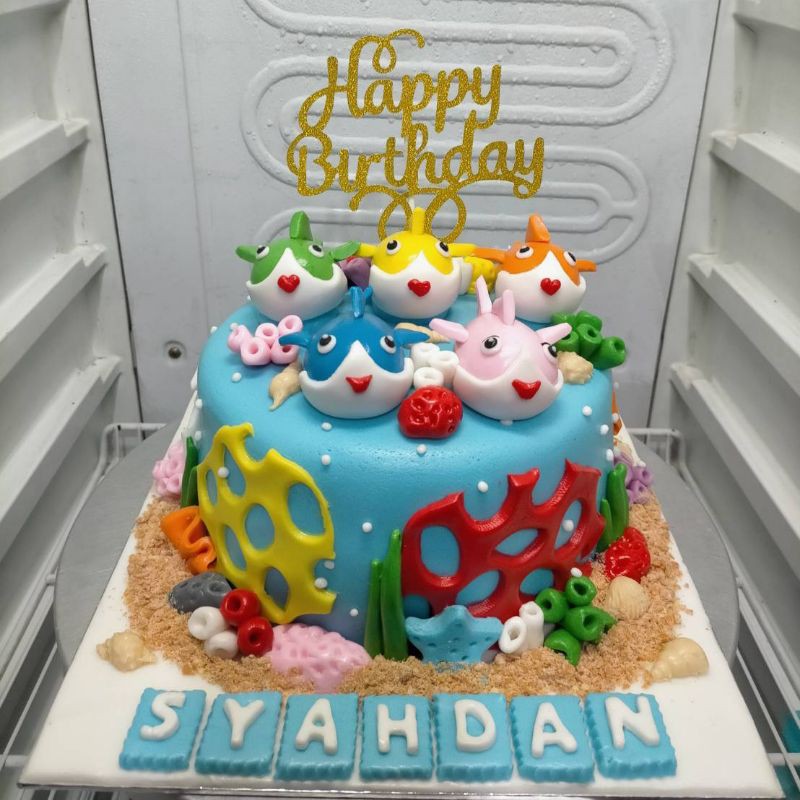 

kue ulang tahun baby Shark