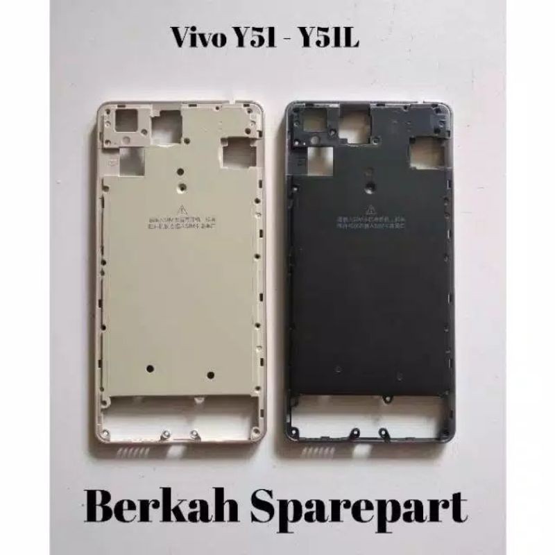 BEZEL BEZZEL TULANG SAMPING TUTUP MESIN VIVO Y51 Y51L ORIGINAL