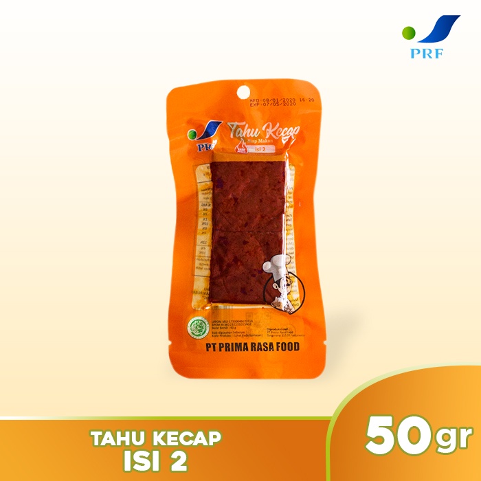 

Tahu Kecap Isi 2 Siap Makan - Makanan Instan - Makanan Siap Saji - PRF