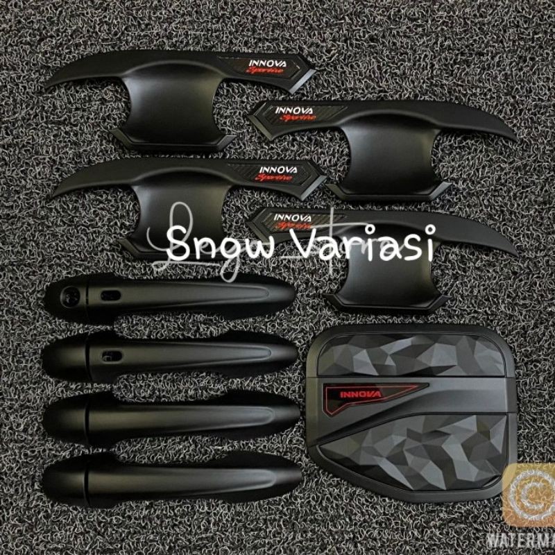 Innova 2020 Facelift venturer Mangkok Outer Handle Tank Cover hitam