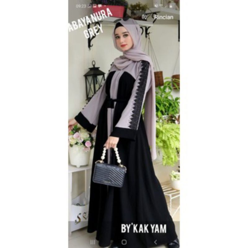 abaya Nura by kak yam collection