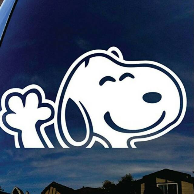 Cutting sticker  kaca mobil lucu keren murah dan berkualitas