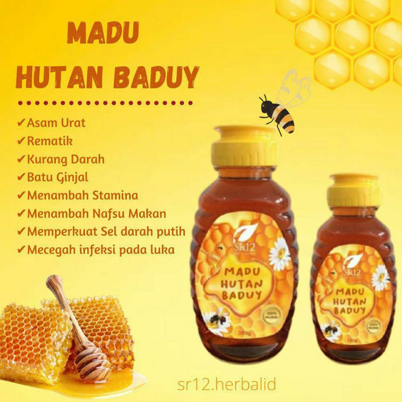 

SR12 MADU HUTAN ASLI MURNI ALAMI BPOM HALAL