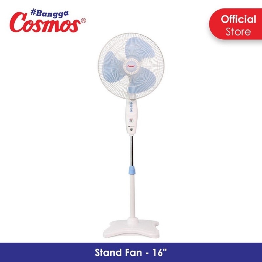 STANDFAN STAND FAN KIPAS ANGIN BERDIRI COSMOS 16IN 16 INCH 16 SKM ANGIN KUAT DENGAN PEMBERAT