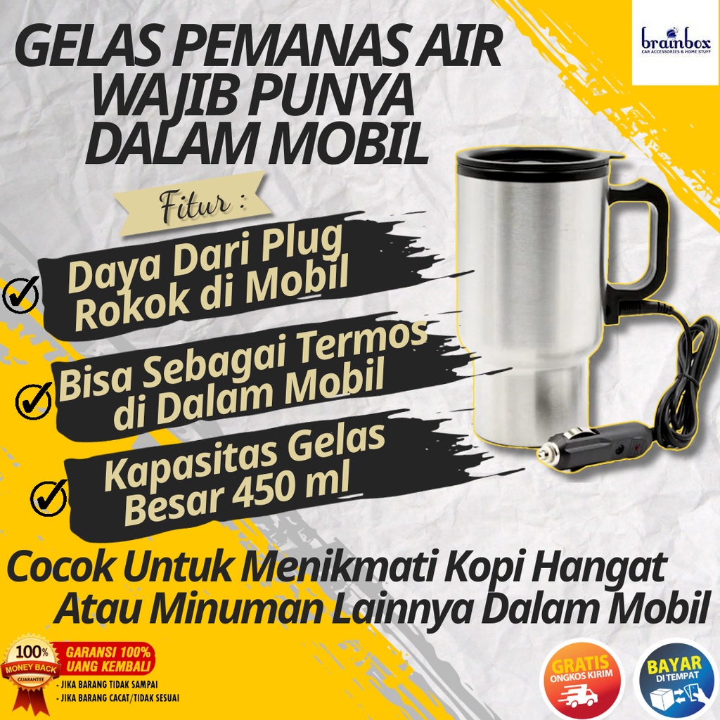 ( PRODUK 100% ORIGINAL ) Gelas Mug Termos Tahan Panas Dan Dingin - Tumbler Botol Gelas Tremos Termos