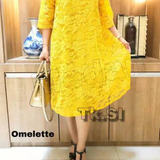 Dress brokat babydoll