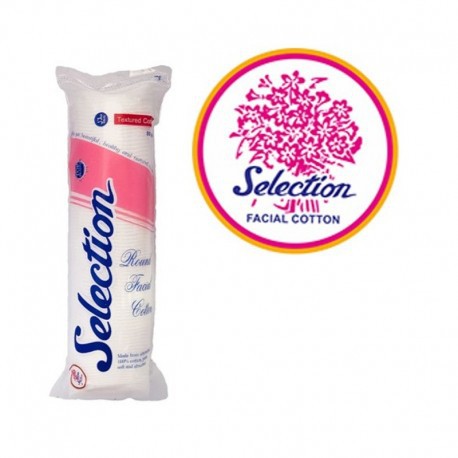 Selection Kapas Facial Cotton Round Pembersih Make Up Kapas Tipis  Bulat Kotak Cotton Bud Bayi