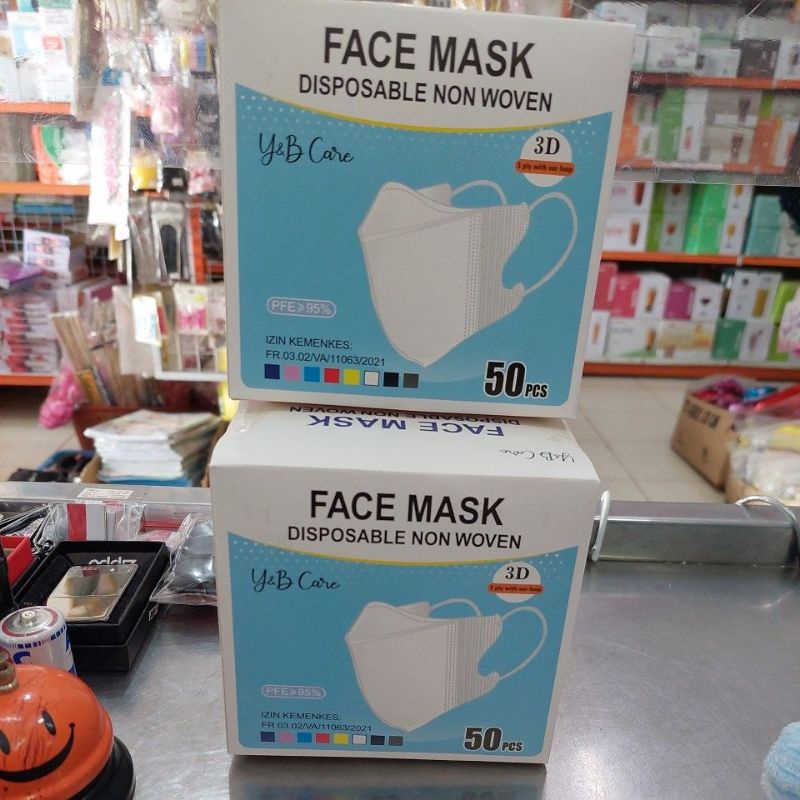 MASKER DUCKBILL GARIS FACE MASK