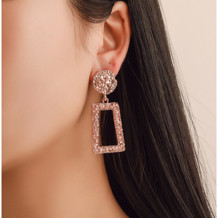 Anting Panjang GANTUNG Korea Fashion Vintage Earrings Women Korean Style Earing Giwang Geometr