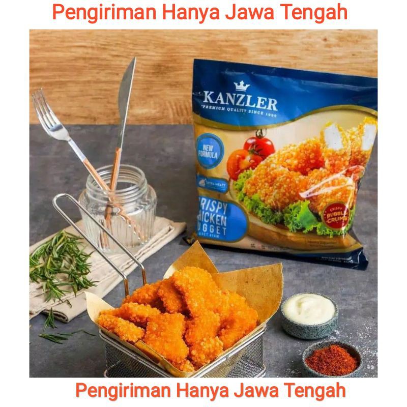 

Kanzler Crispy Chicken Nugget 450gr NUGGET KANZLER