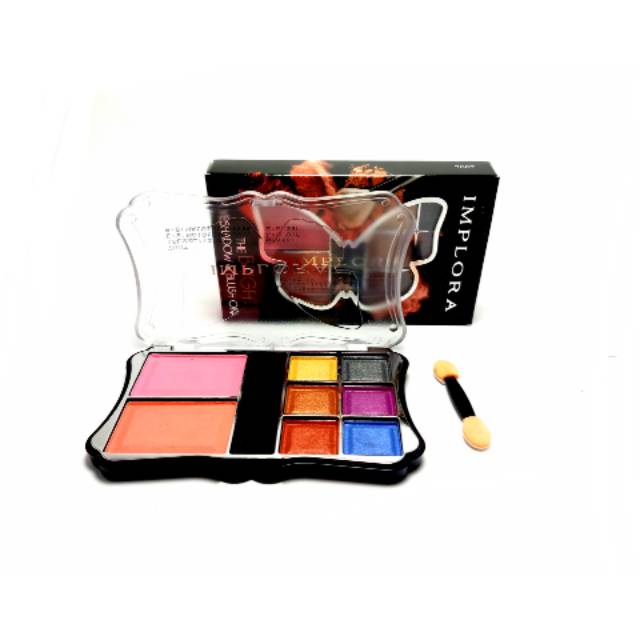 EYESHADOW &amp; BLUSH ON IMPLORA KUPU KUPU BPOM ORIGINAL