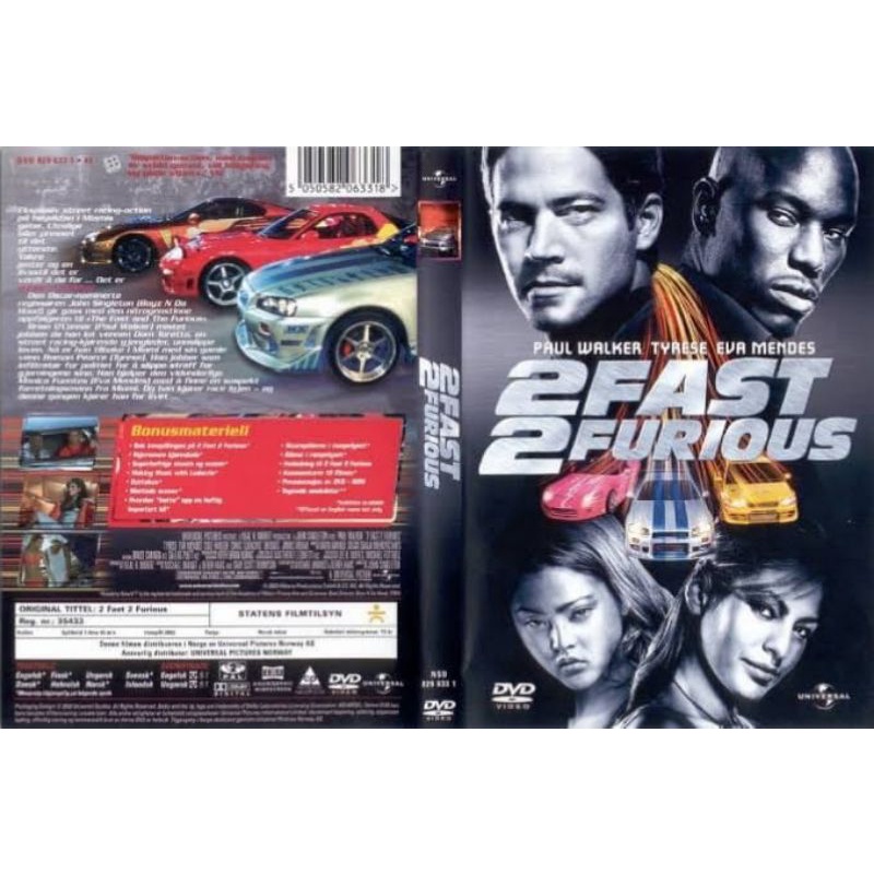 Dvd 2 Fast 2 Furious (2003) Fast Furious 2