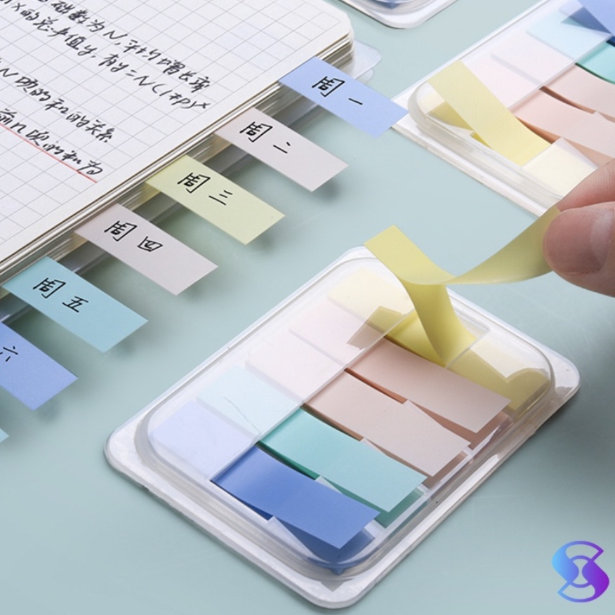 Sticky Note Memo Note Memo Stick Sticker Removable PET Arrow Indikator Label Stiker Indeks Memo Catatan Tempel