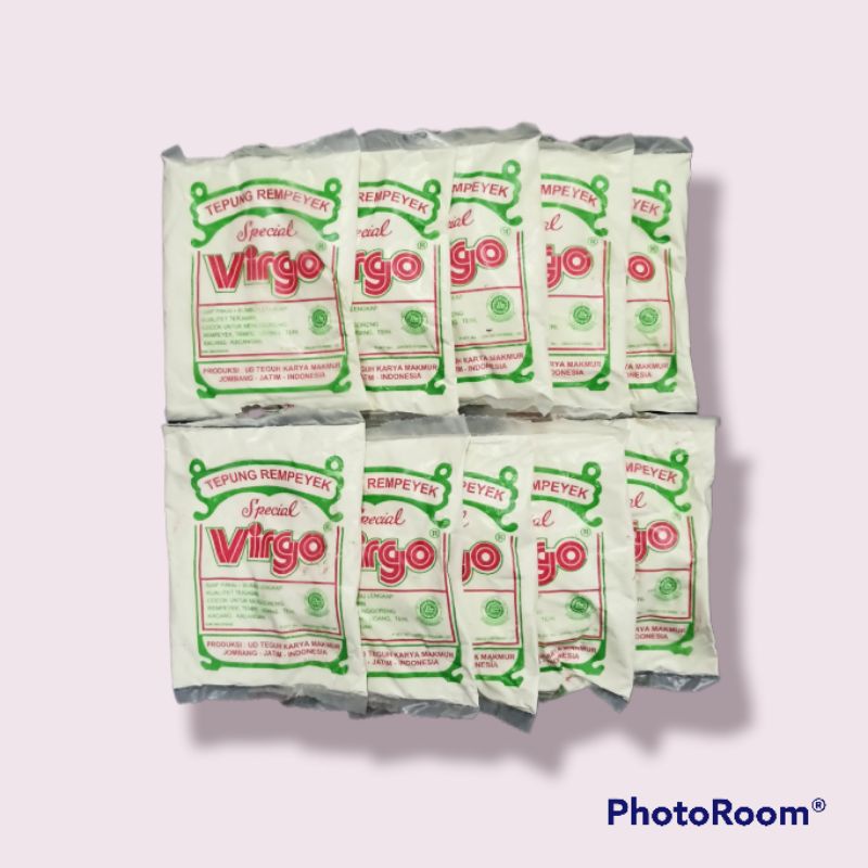 Tepung Rempeyek® Spesial VIRGO (10pcs)