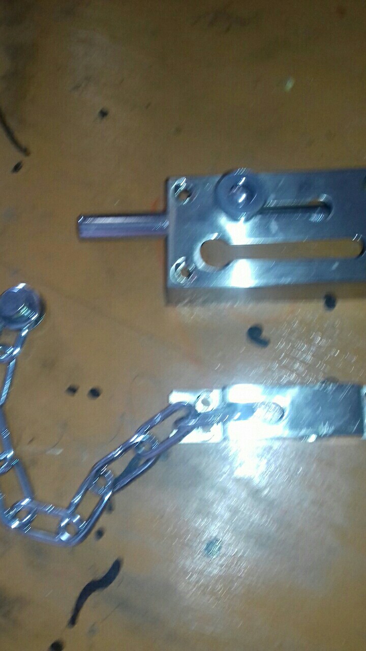 Grendel Slot Rantai Pintu / Door Chain Bolt / Kunci Selot Anti Maling