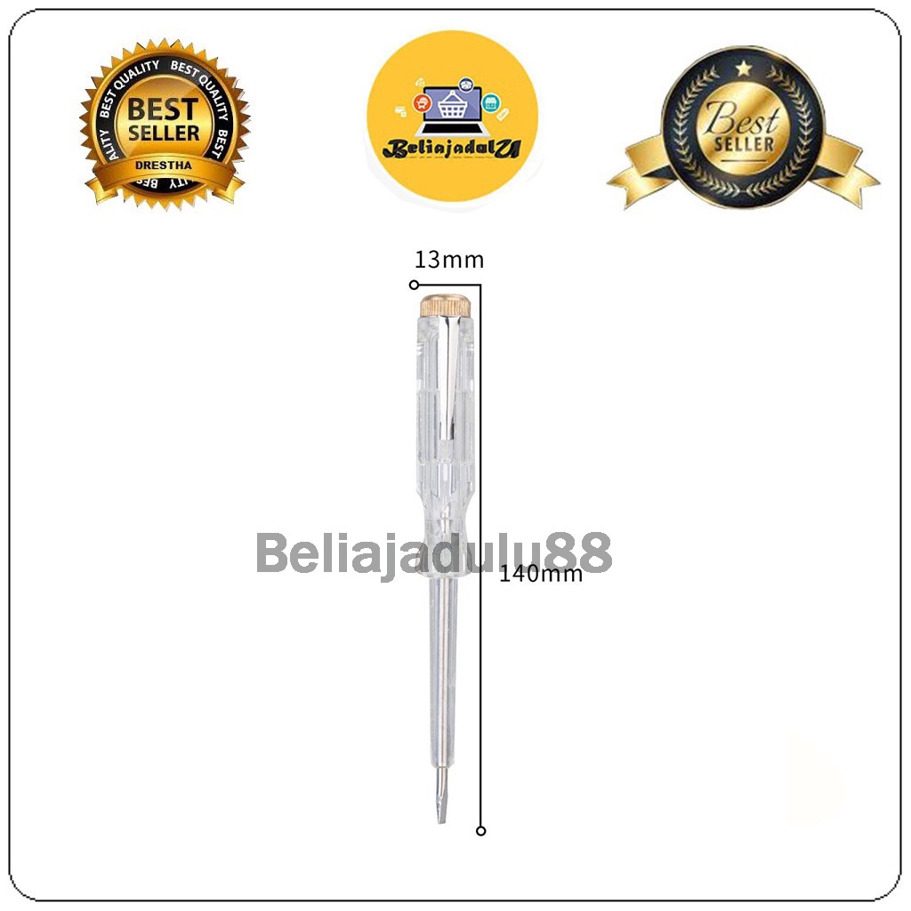 Beliajadulu88 tespen magnet/4 mm/obeng tes pen/obeng tes magnet tespen plus minus