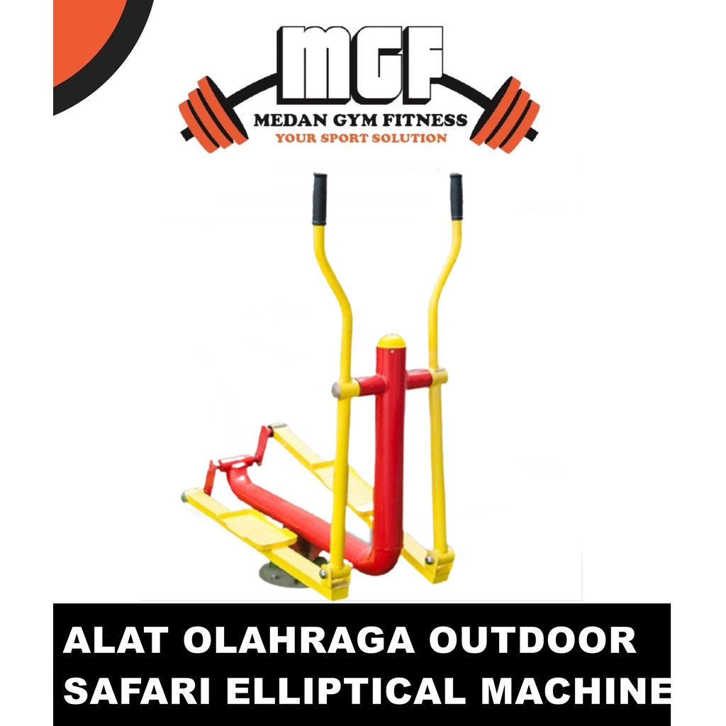 FREE ONGKIR - Alat Fitness Outdoor - SAFARI - Elliptical Machine - Fitness Taman