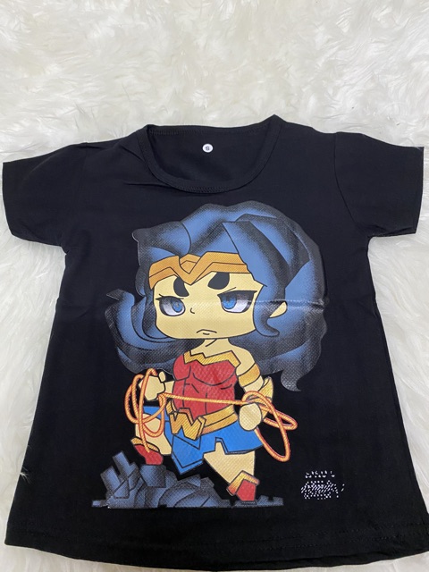 Kaos anak cewek (Superwoman) 1-9 tahun