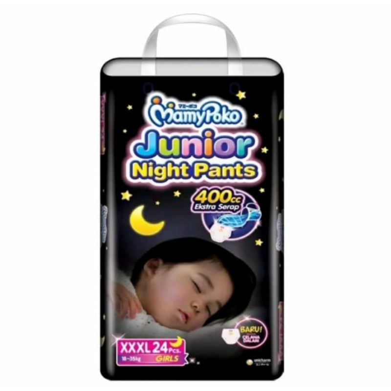 mamypoko popok junior night pants boys/girl xxl 28