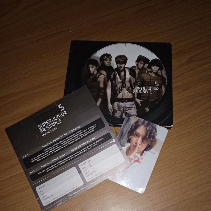 Album Super Junior Mr. Simple ver B