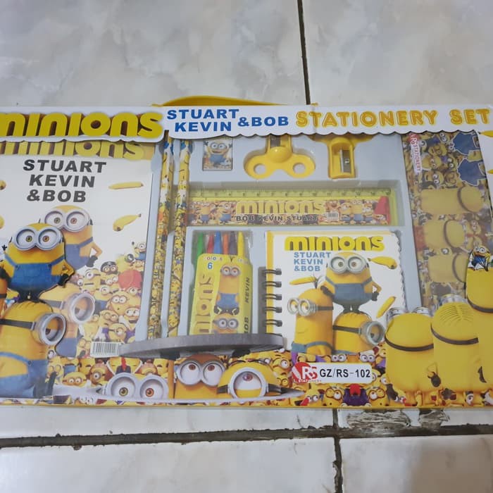 

Alat tulis Motif 1 Set Perlengkapan Minions / Alat tulis Karakter Minions / Sekolah
